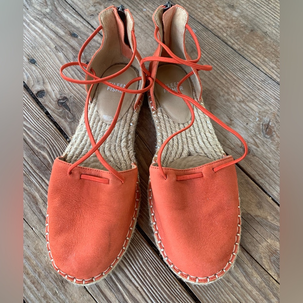 Eileen Fisher espadrille sandals